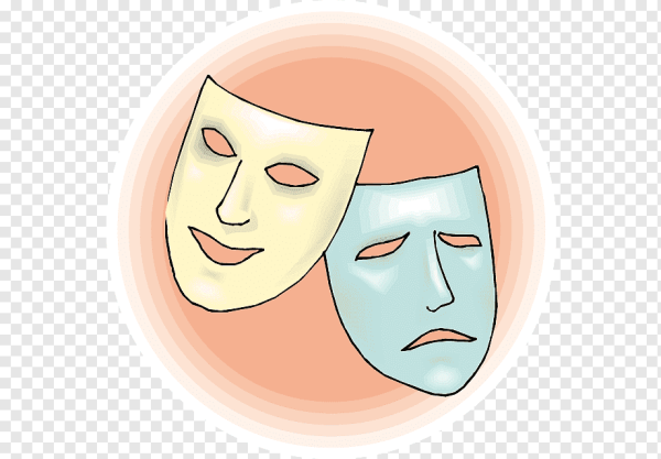 Грустная маска