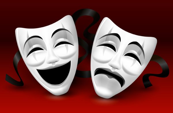 Грустная маска