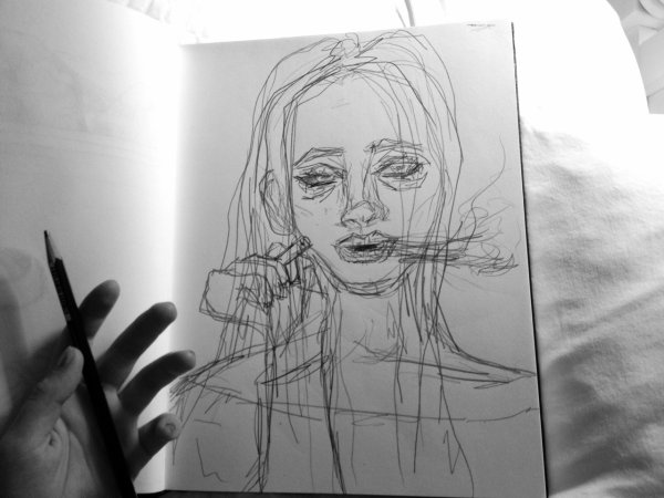 Скетчбук депрессия