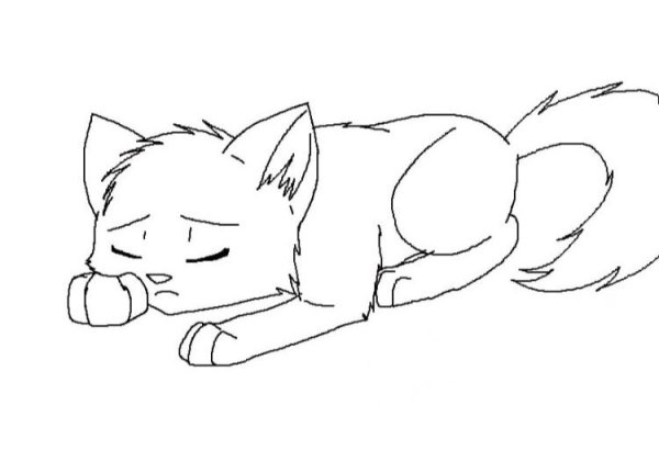 Коты Воители лайны лежит