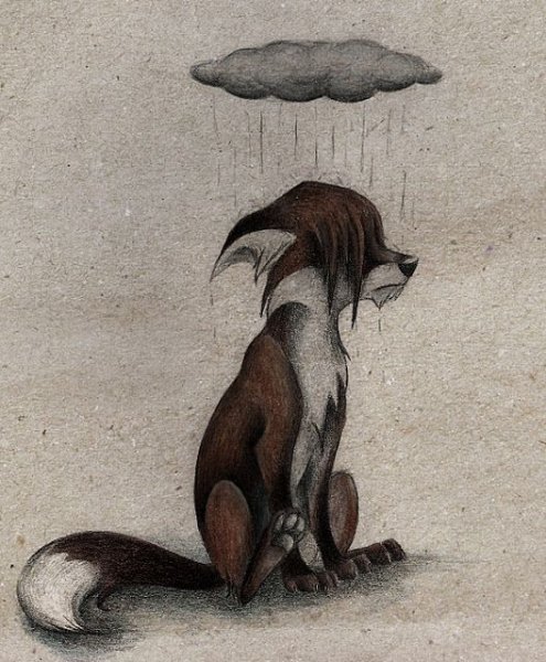 Лиса немецкая художница Skia