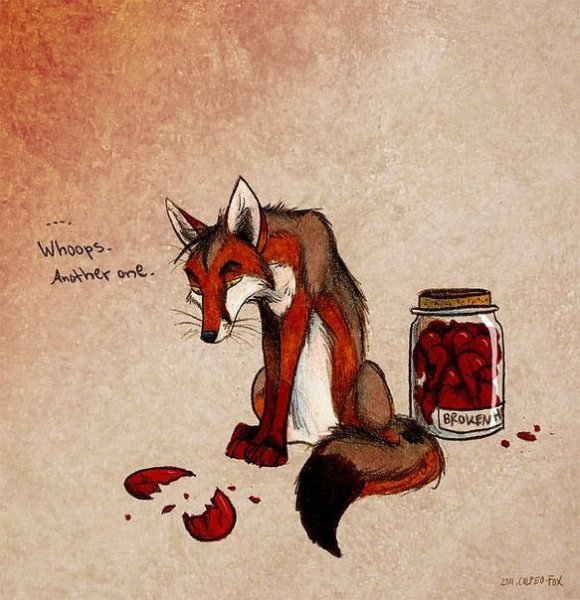 Лиса болеет