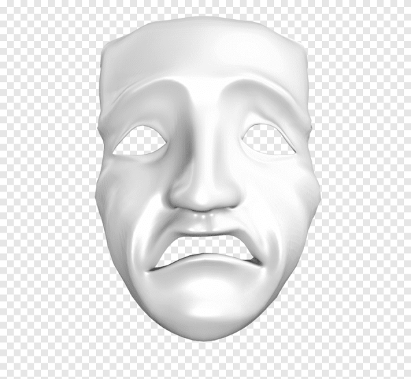 Грустная маска Театральная