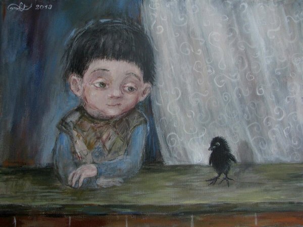 Ангелы грузинской художницы Нино Чакветадзе