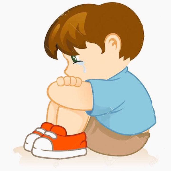 Плачущий мальчик для детей