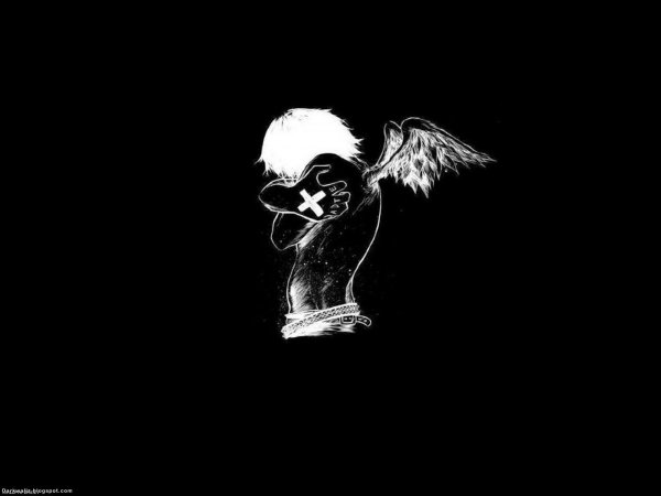 Аниме девочка с факом