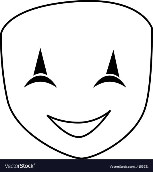 Маска улыбка