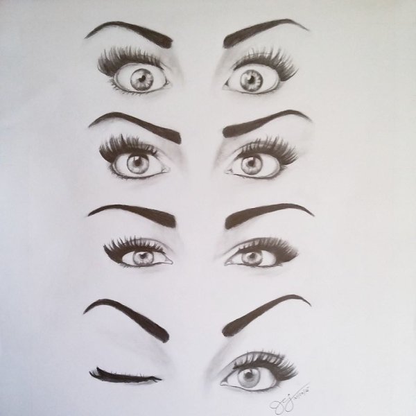 Брови эмоции