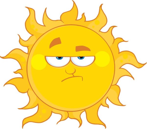 Грустное солнце