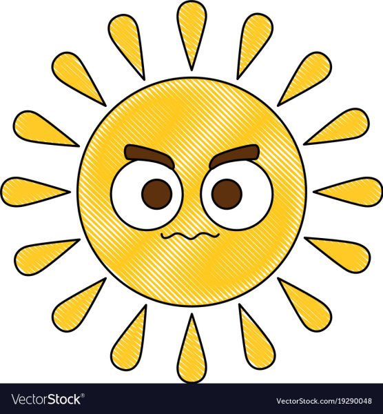 Недовольное солнце