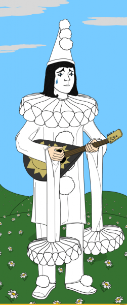 Перо персонаж из Буратино