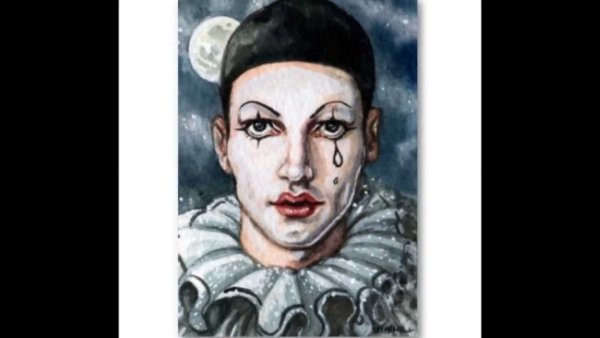 Пьеро рисунок