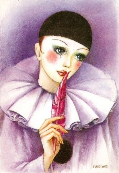 Пьеро карандашом