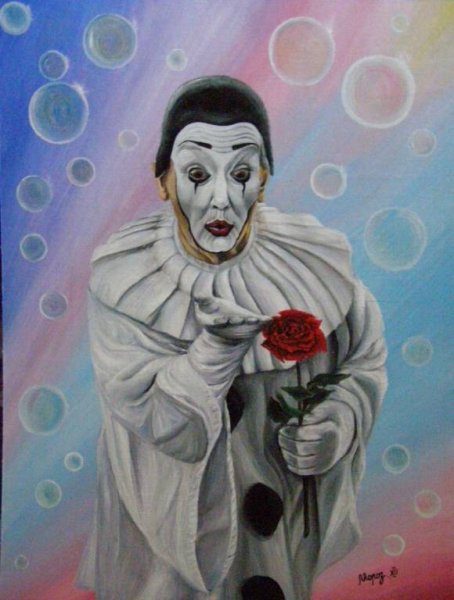 Нарисовать портрет Пьеро