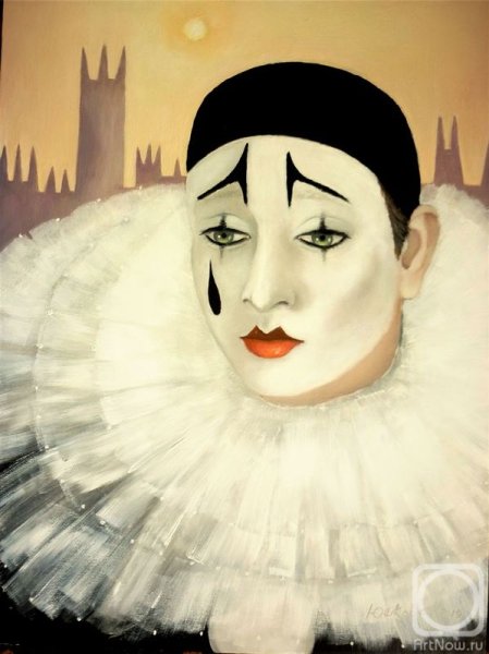 Пьеро для срисовки