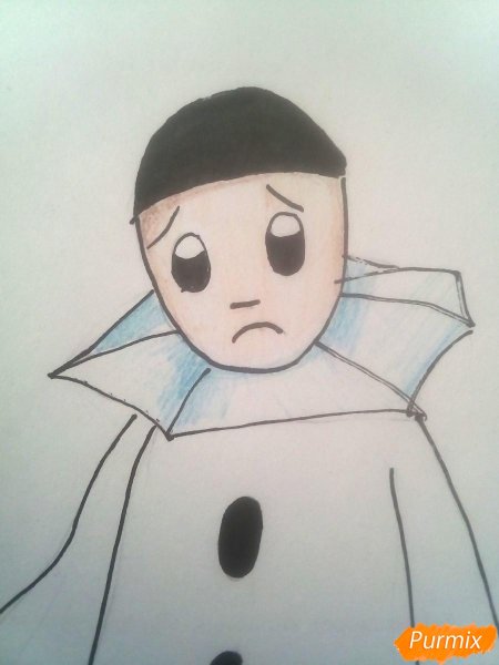 Маску перо из Буратино