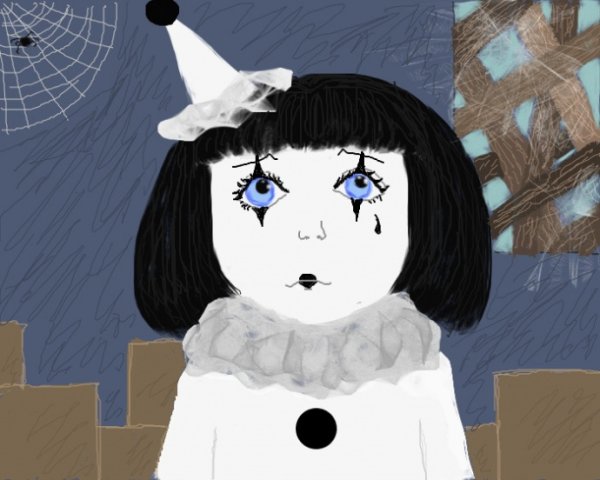 Пьеро и Арлекин из Буратино