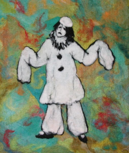 Герой из Буратино Пьеро