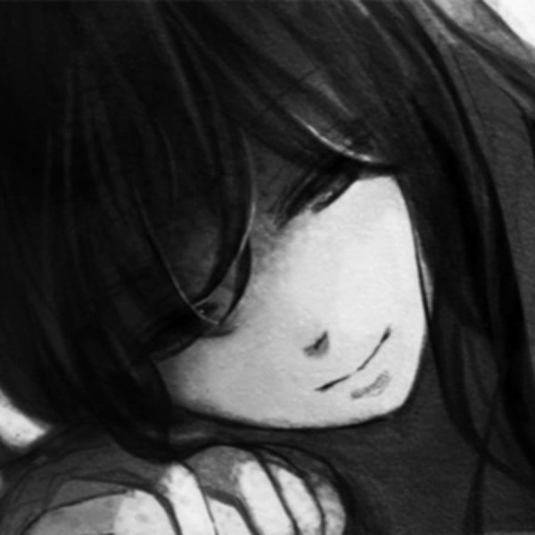 Грустная улыбка аниме