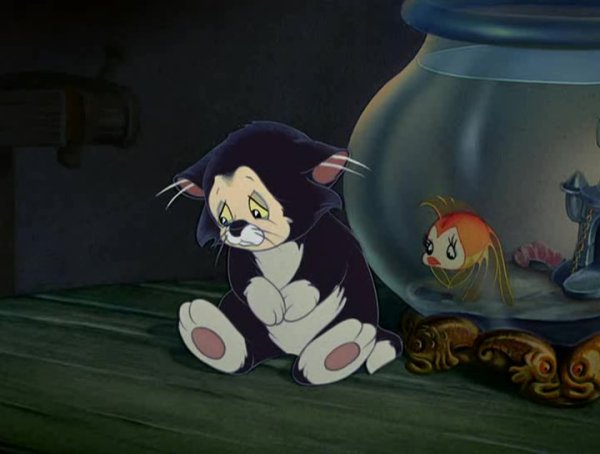 Кот Фигаро из Пиноккио