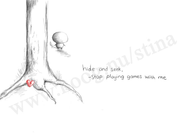 Грустные рисунки карандашом с надписями