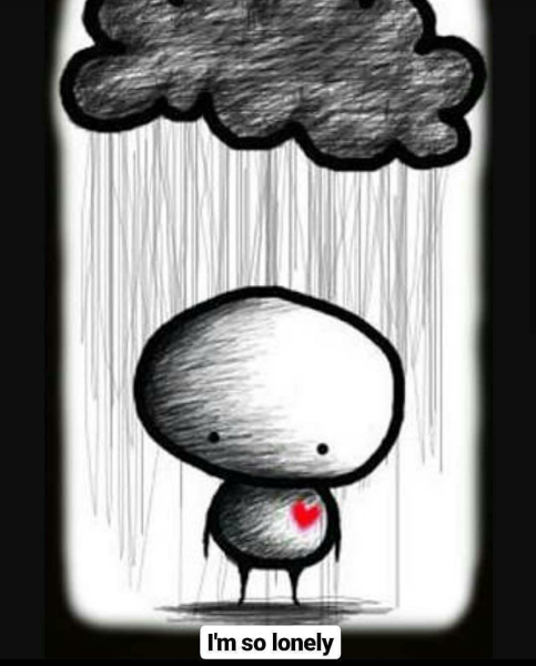 Лёгкие рисунки грустные