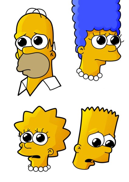 Симпсоны для рисования