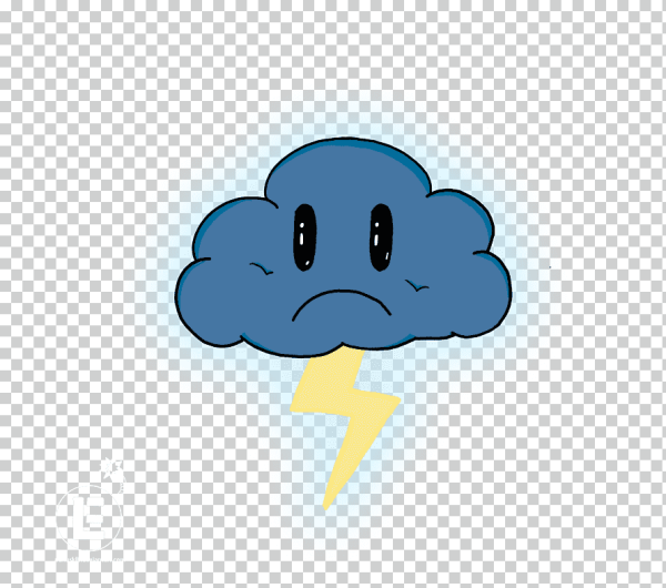 Грустное облачко