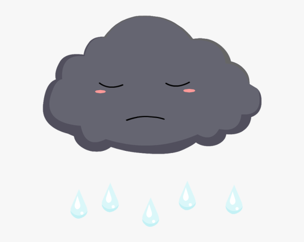 Грустное облачко