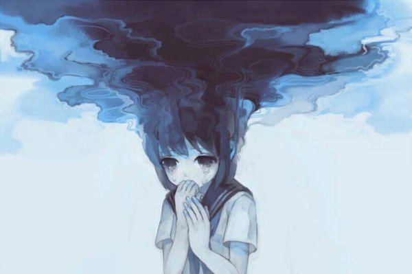 Аниме грусть одиночество