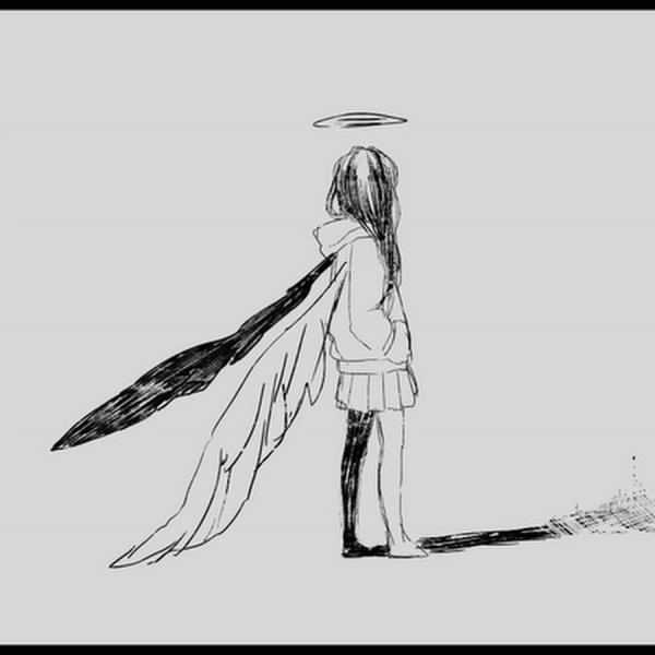 Аниме девушка дождь