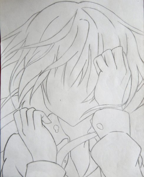 Аниме рисунки карандашом