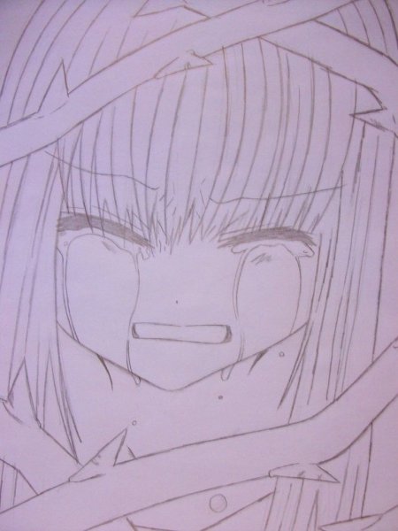 Плачущие глаза аниме