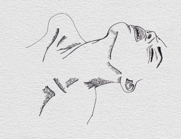 Аниме глаза со слезами карандашом