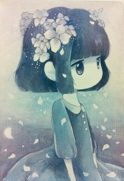 Милые грустные рисуночки