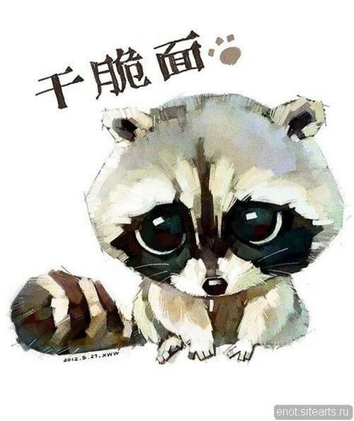 Енот мультяшный