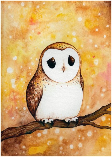 Милые мультяшные Совы