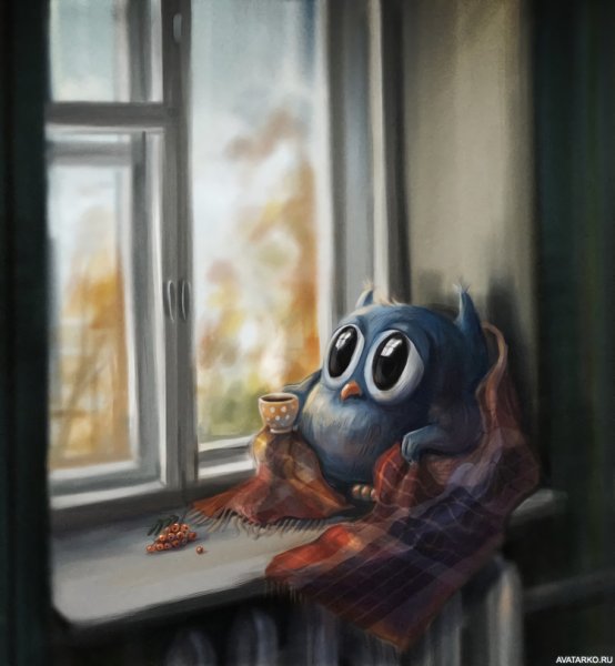 Грустный Совенок