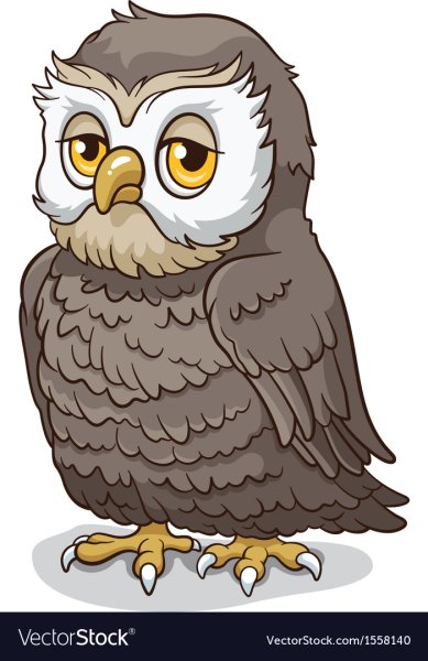 Совенок грустный для детей