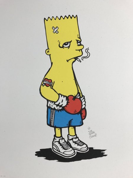 Барт симпсон Джон Лайдон