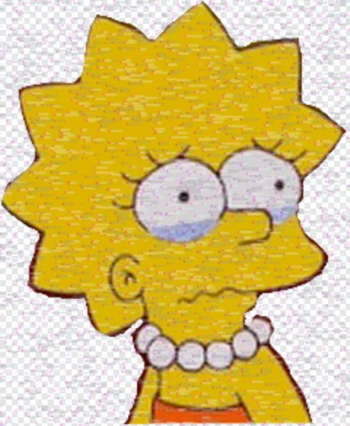 Лиза симпсон грустная