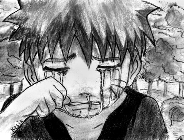 Наруто слезы