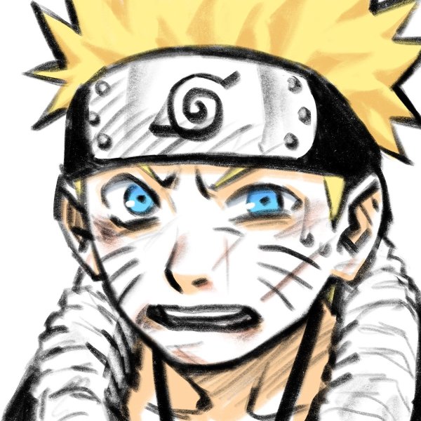 Грустный нарутотнарисованый