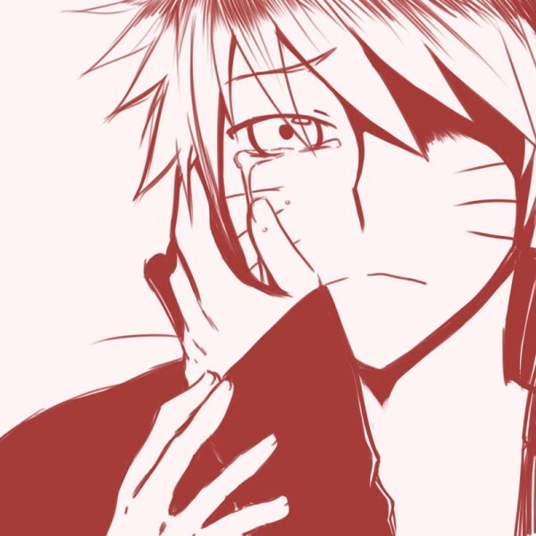 Плачущий Наруто Узумаки