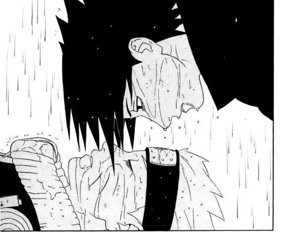 Наруто моменты из манги Наруто и Саске