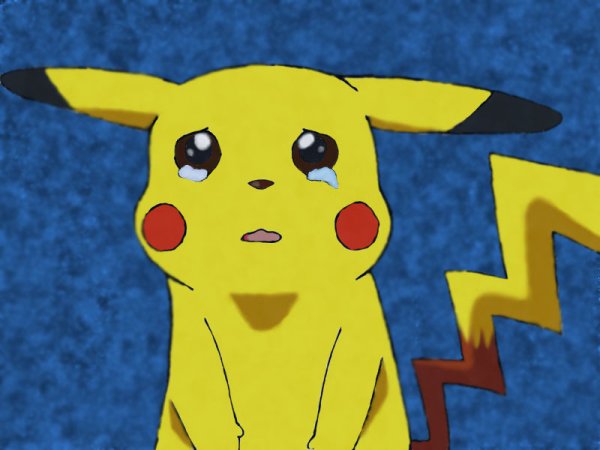 Обиженный Пикачу