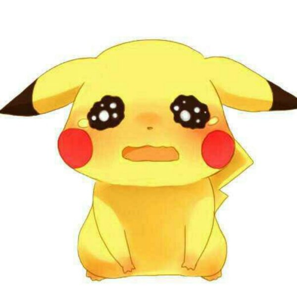 Пикачу плачет