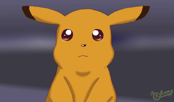Грустный Пикачу