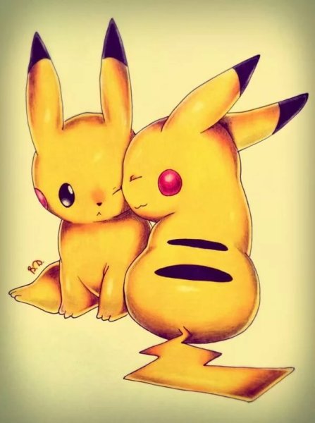 Анимешный Пикачу