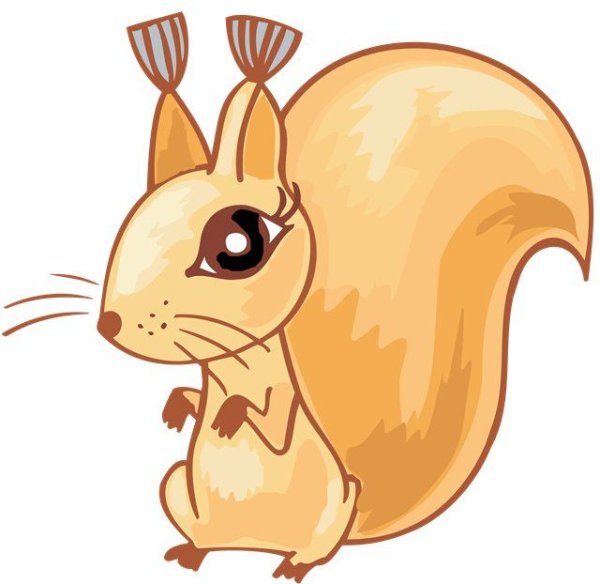 Белочка картинка для детей